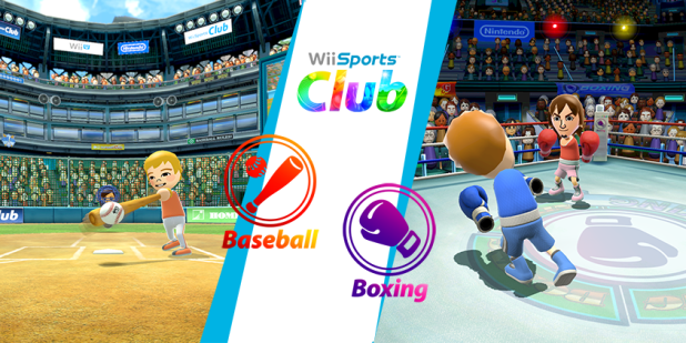 Wii Sports Club Baseball und Boxen