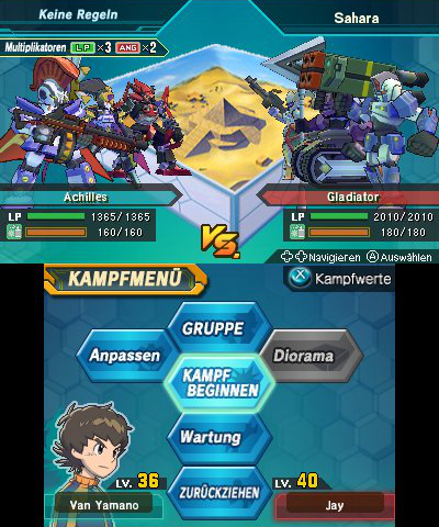 Vorbereitung auf den Kampf