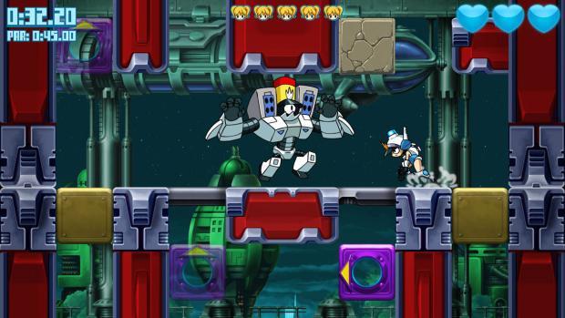 Mighty Switch Force! Hyper Drive Edition (Wii U)