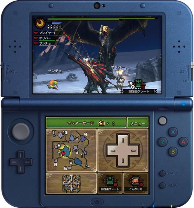 New Nintendo 3DS - Monster Hunter 4
