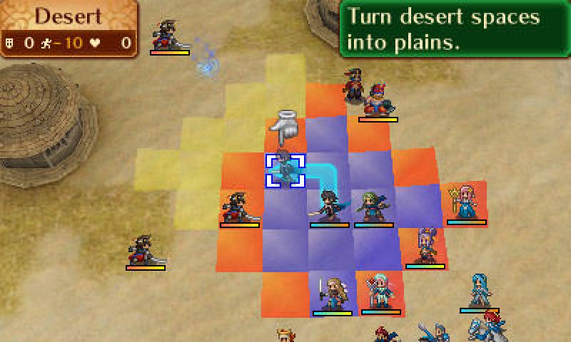 Fire Emblem Fates - Spielfeld Wüste