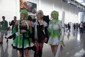 Cosplayer auf der gamescom 2012