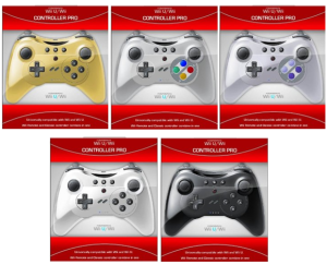 Weitere Wii U Pro Controller in speziellen Designs