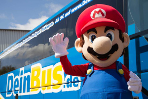 PM: Super Mario fährt mit dem Fernbus