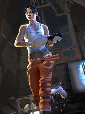 Chell aus Portal 2