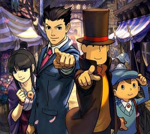 Nintendo zeigt Cover von Professor Layton vs. Ace Attorney