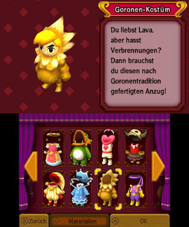 Tri Force Heroes - Goronen Gewand