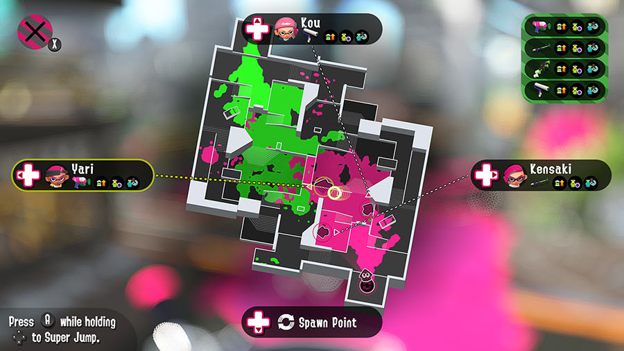 Splatoon 2 - Karte