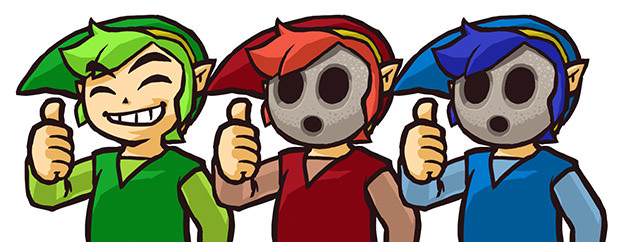 Tri Force Heroes - Held und Doppelgänger
